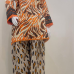 premium Lawn short shirt and shalwar 2 piece