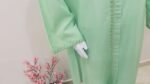 Embroidery Lawn long shirt and wide trouser 2 piece - Image 4
