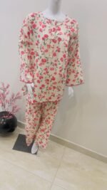 premium Lawn short shirt and shalwar 2 piece - Image 2