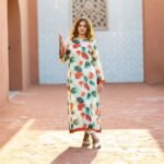 Long Sheesha Silk Lawn shirt & solid capri - Image 6